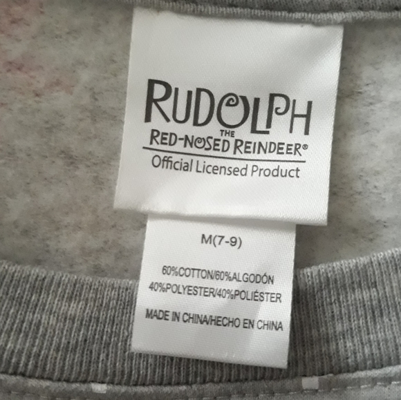 Snowflake Santa Ugly Christmas Sweatshirt + Beanie Set - Junior's Medium Gift - Picture 5 of 9